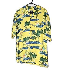 Shirt by Caribbean Joe Multicolor Size Medium